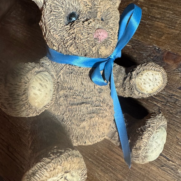 Vintage Brown Teddy Bear Figurine Set - Picture 7 of 15